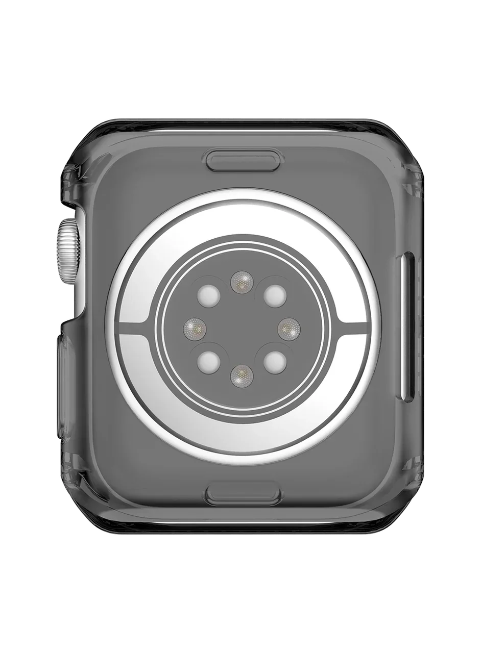 Itskins Spectrum Clear Series Case For Apple Watch 40/41Mm - Smoke - Tashqila Itskins Spectrum Clear Series Case For Apple Watch 40/41Mm - Smoke - Tashqila